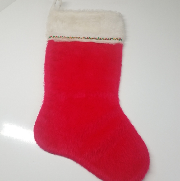 Vintage Red Christmas Stocking - Picture 7 of 14